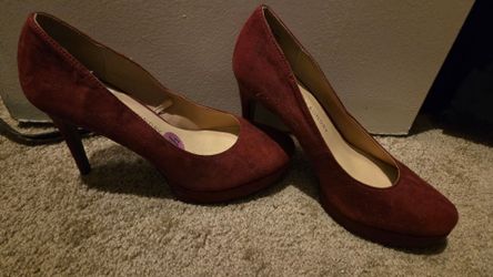 Red heels, size 6 1/2
