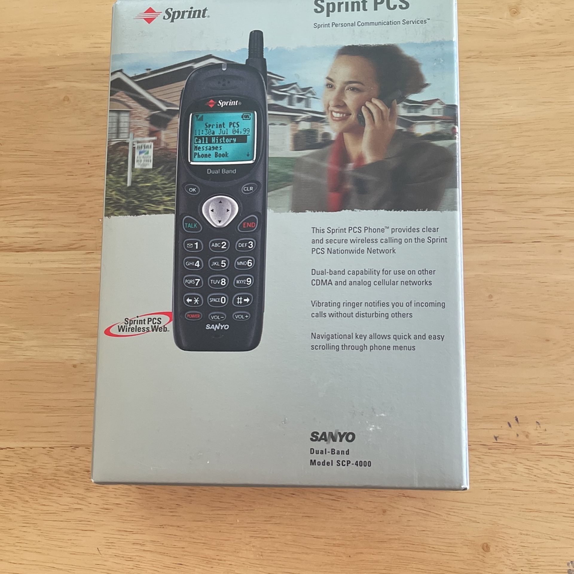 Vintage Sanyo Dual Band SCP 4000