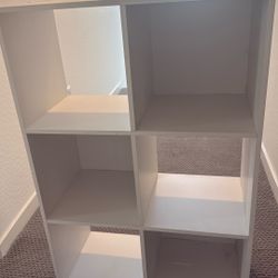White Bookshelf 