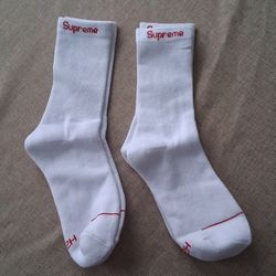 Supreme X Hanes Calf Socks 