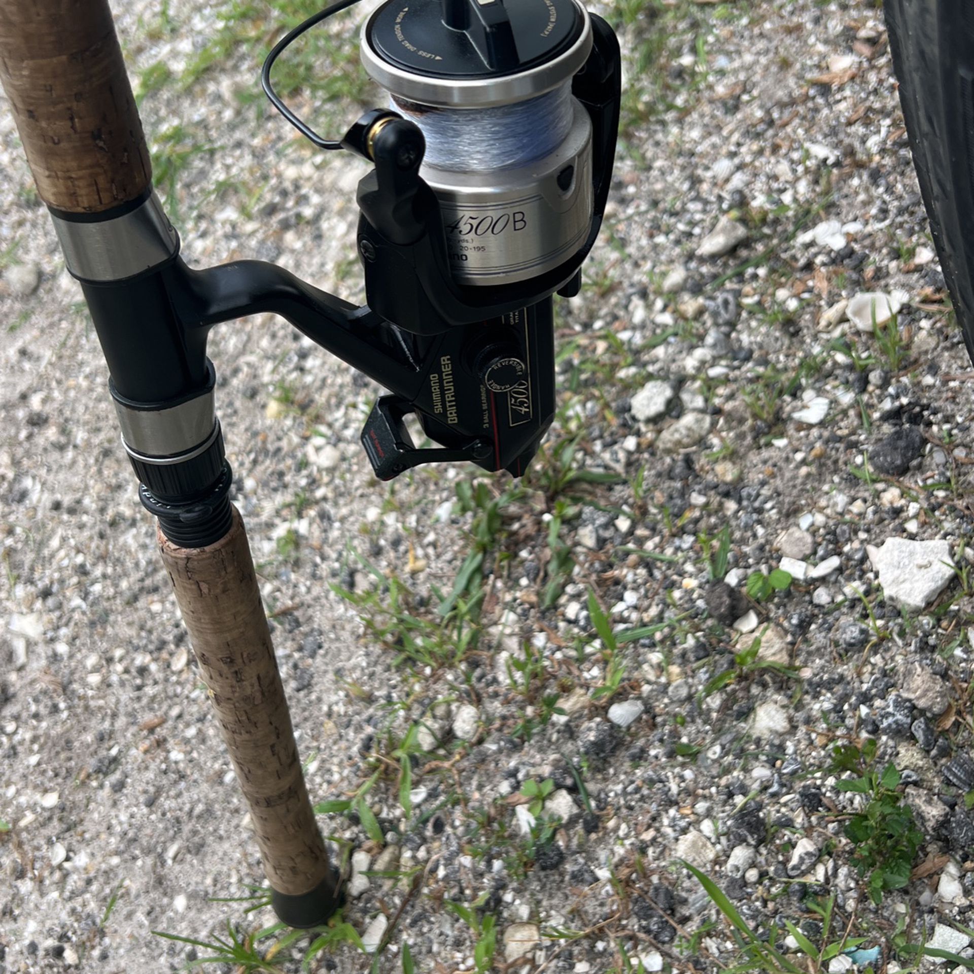 Shimano 4500 Bait Runner On Penn Poles Combo for Sale in West Palm Beach,  FL - OfferUp