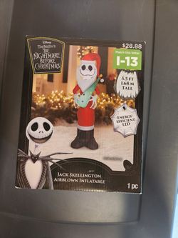 Jack Skellington Inflatable