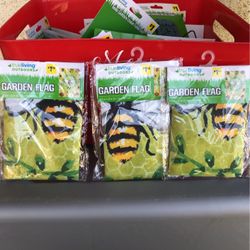 Garden Flags 12 1/2/18 Inches $.50 