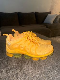 Nike Vapormax Plus – Bright Yellow – Worn Only 1–2x