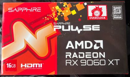 Sapphire Pulse AMD Radeon RX 9060 XT 16 GB