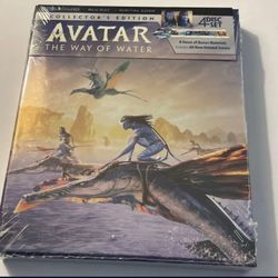 brand new sealed 4k blu ray avatar way of water collectors edition bluray 