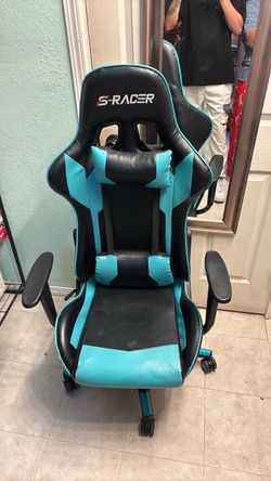 S-Racer Gaming Chair Black Teal