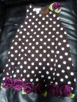 Girl's toddler Bonnie Jean dress size 5