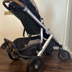 UPPAbaby stroller + car seat + 2 bases