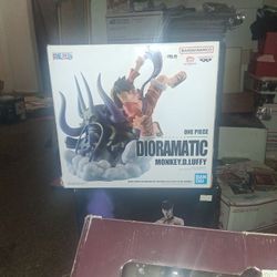 one piece dioramatic statue