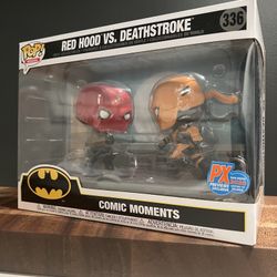 Funko POP! 336 Red Hood Vs Deathstroke Diamond PX SDCC 2020