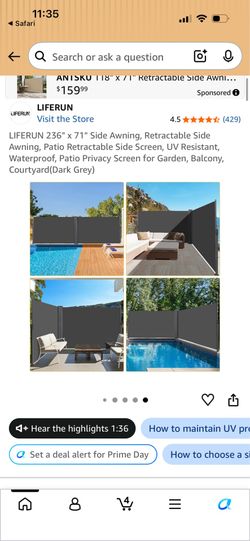 Privacy screen