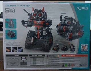 Coplus Mechanical Master STEM 5-in-1 Remote Control Robot Build Set 8030 Sealed