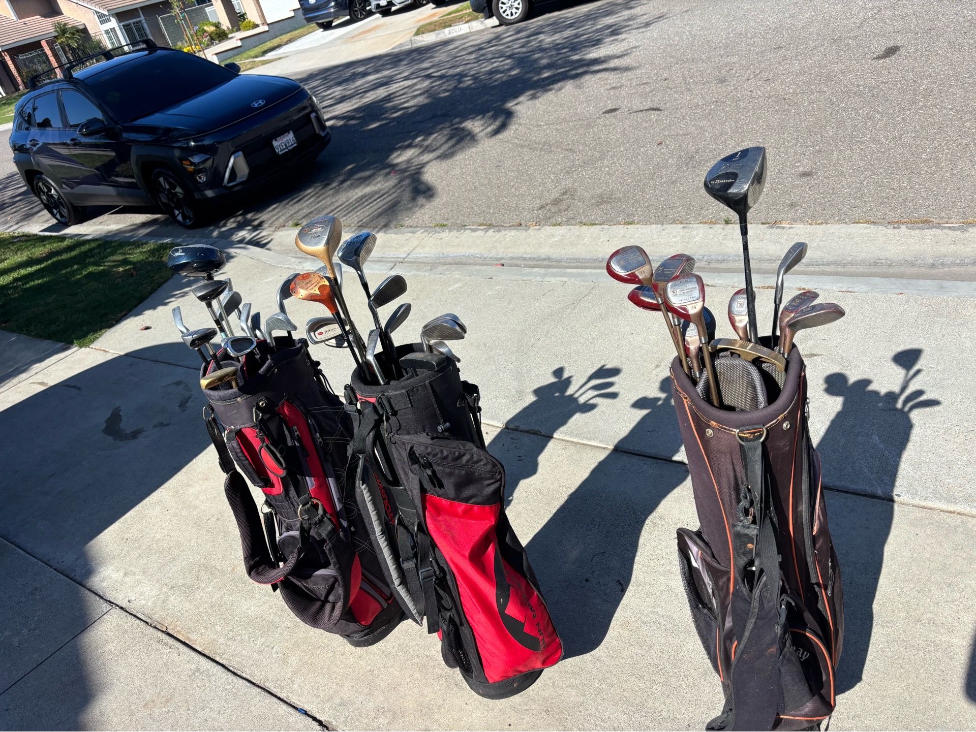 Golf club sets right handed with bags