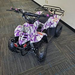ATV/Quad For Sale! Brand New! Green Sticker & Affordable! 110cc Kids Four-Wheeler with Great Safety Features! Fully Assembled and Ready to Ride Today!