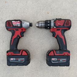 Milwaukee M18 Impact Drill Set
