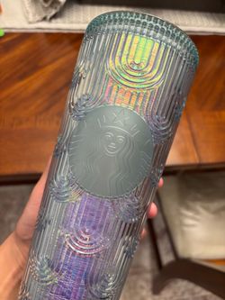 Starbucks Iridescent Embossed Cold Cup Tumbler