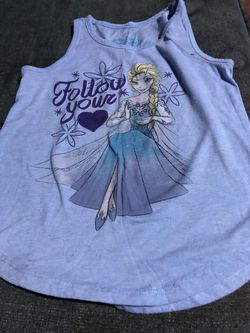 Disney frozen Elsa shirt size 6