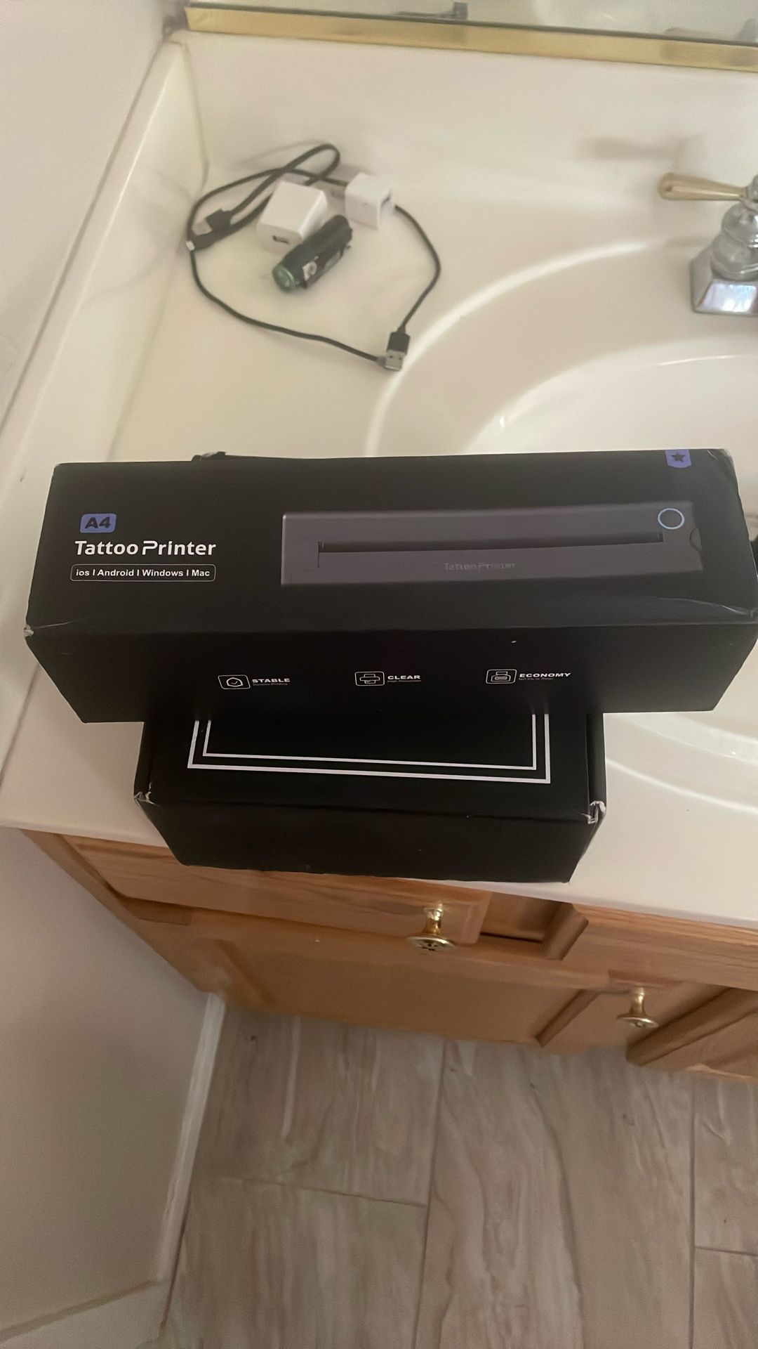 Tattoo Printer And Tattoo Gun Kit
