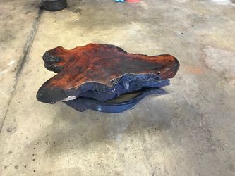 Redwood Burl Table