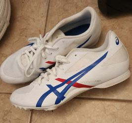 ASICS Tokyo Hyper MD 7 Racing Flats Red White (Mens)(Size 7)