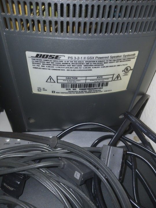 Bose Home Theatre With Surround Sound