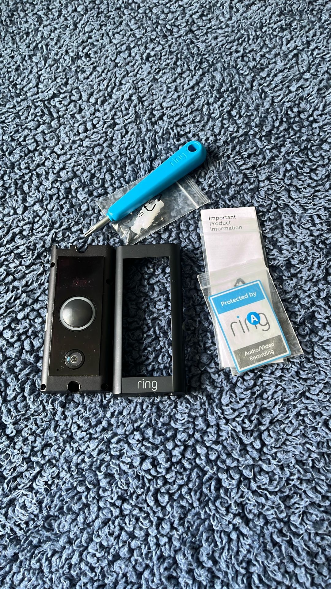Ring Doorbell (Wired) + Chime