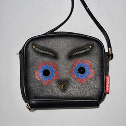 EUC Unionbay Owl Leather Crossbody
