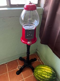 Carousel  antique gum ball machine