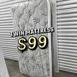 Twin Size Pillow Top Mattress 