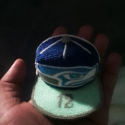 Hand Beaded Sea Hawk Madellion 