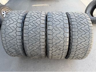 (4) 37x13.50R22 Nitto Recon Grappler