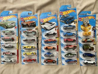 Hot Wheels Chevy Nissan Honda Dodge Ford Volvo Mercedes Kia Lamborghini Pontiac BMW Subaru GMC