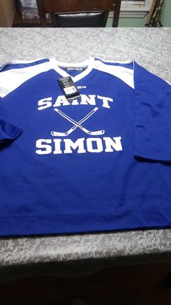 Brand new Bauer Saint Simon Armstrong #19 hockey jersey