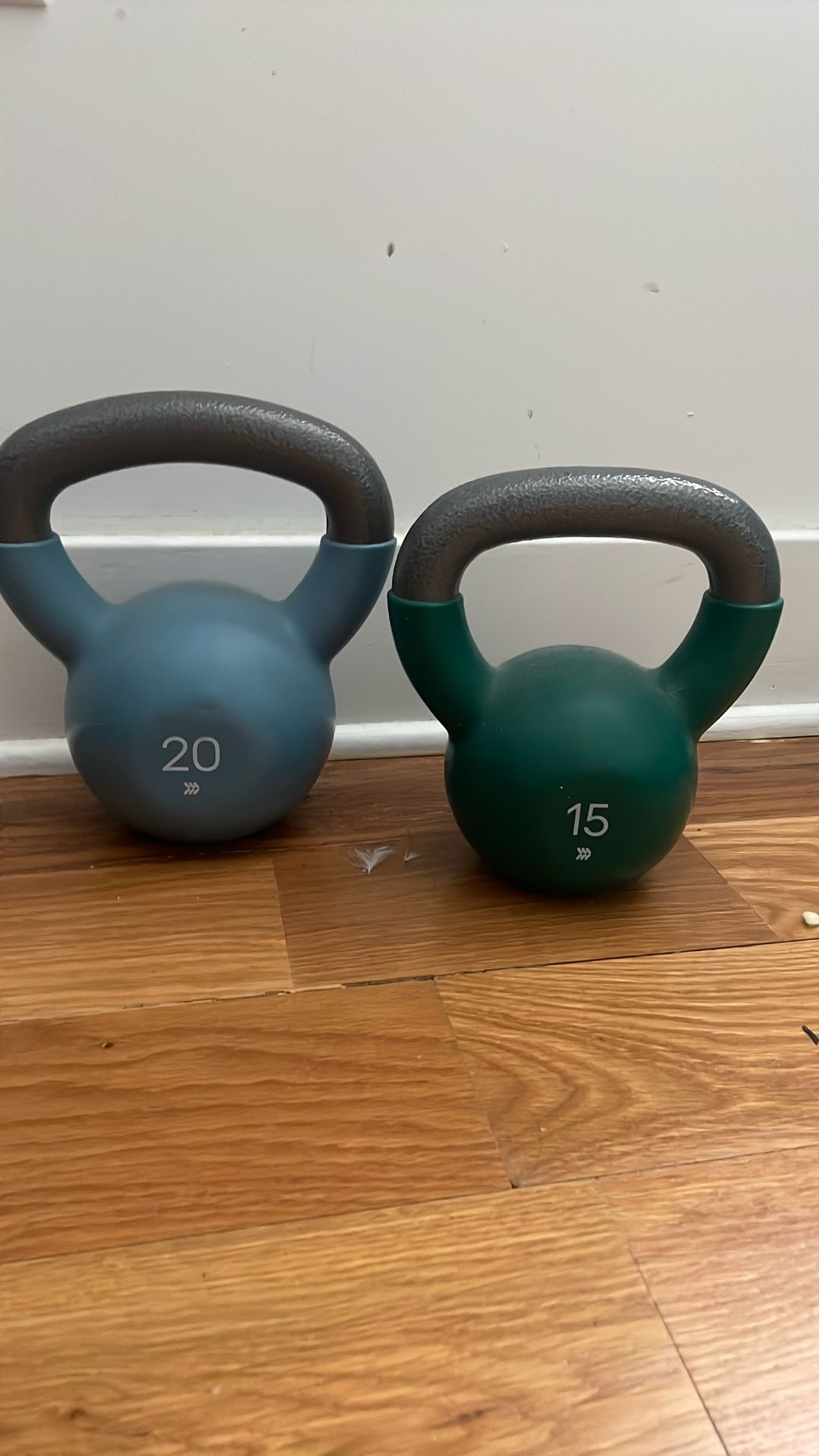 FREE 15 & 20 Pound Kettlebells