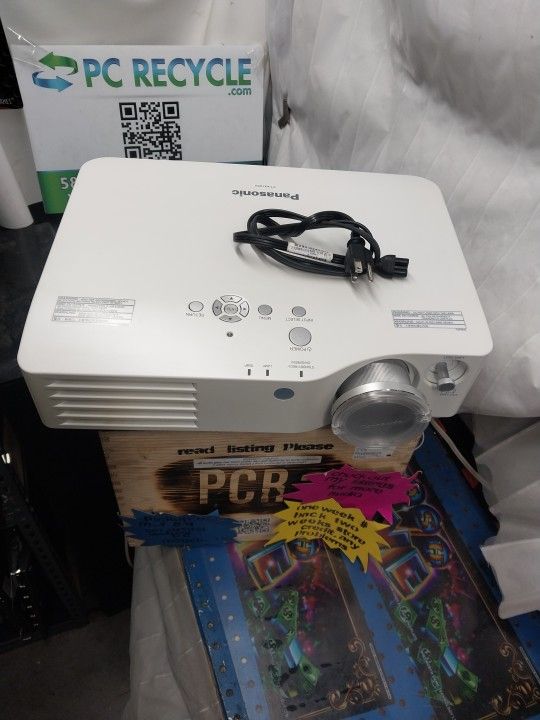 Panasonic LCD Projector model: PT-AX100U