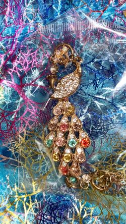 Gold Peacock Bracelet 