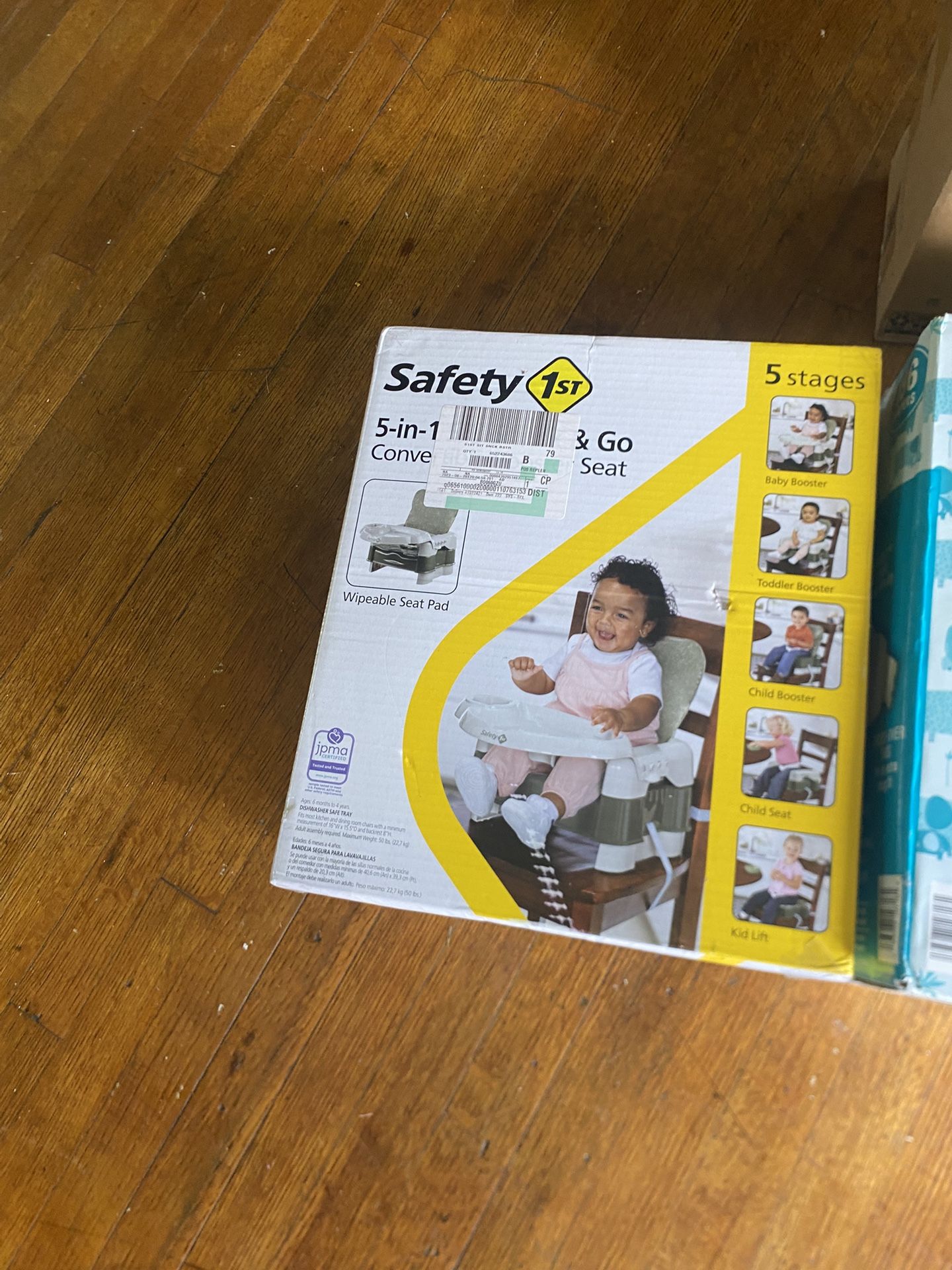 Baby’s Walker And Seat And Pampers Size2