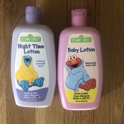 Sesame Street Baby Lotion Pack Of 2