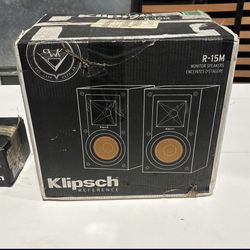 Klispch Speaker Pair Reference 15M