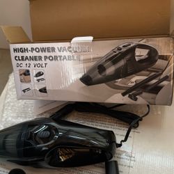 12V Car  Cigarette Lighter-Type Vacuum Cleaner