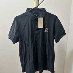 Mens Burberry Polo
