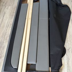 Queen side bed frame