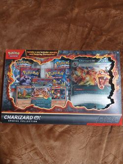 Charzard ex special collection box