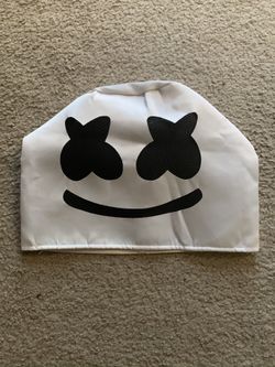 Halloween Costume- Marshmello face