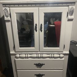 Matching Cabinet And Nightstand 