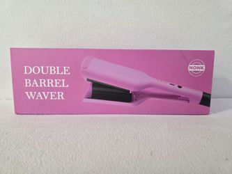 Pink NONK double-barrel hair waver. BRAND NEW!