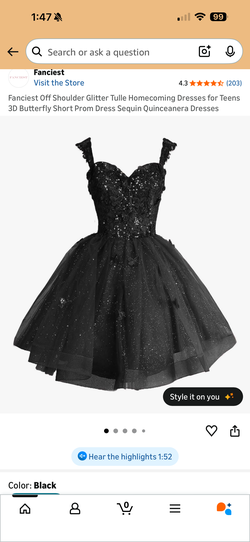 Black dress