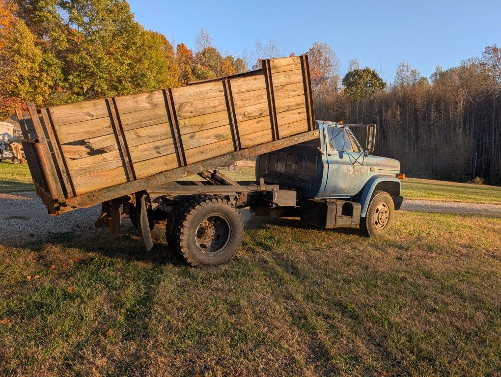 85 Gmc Dumptruck 