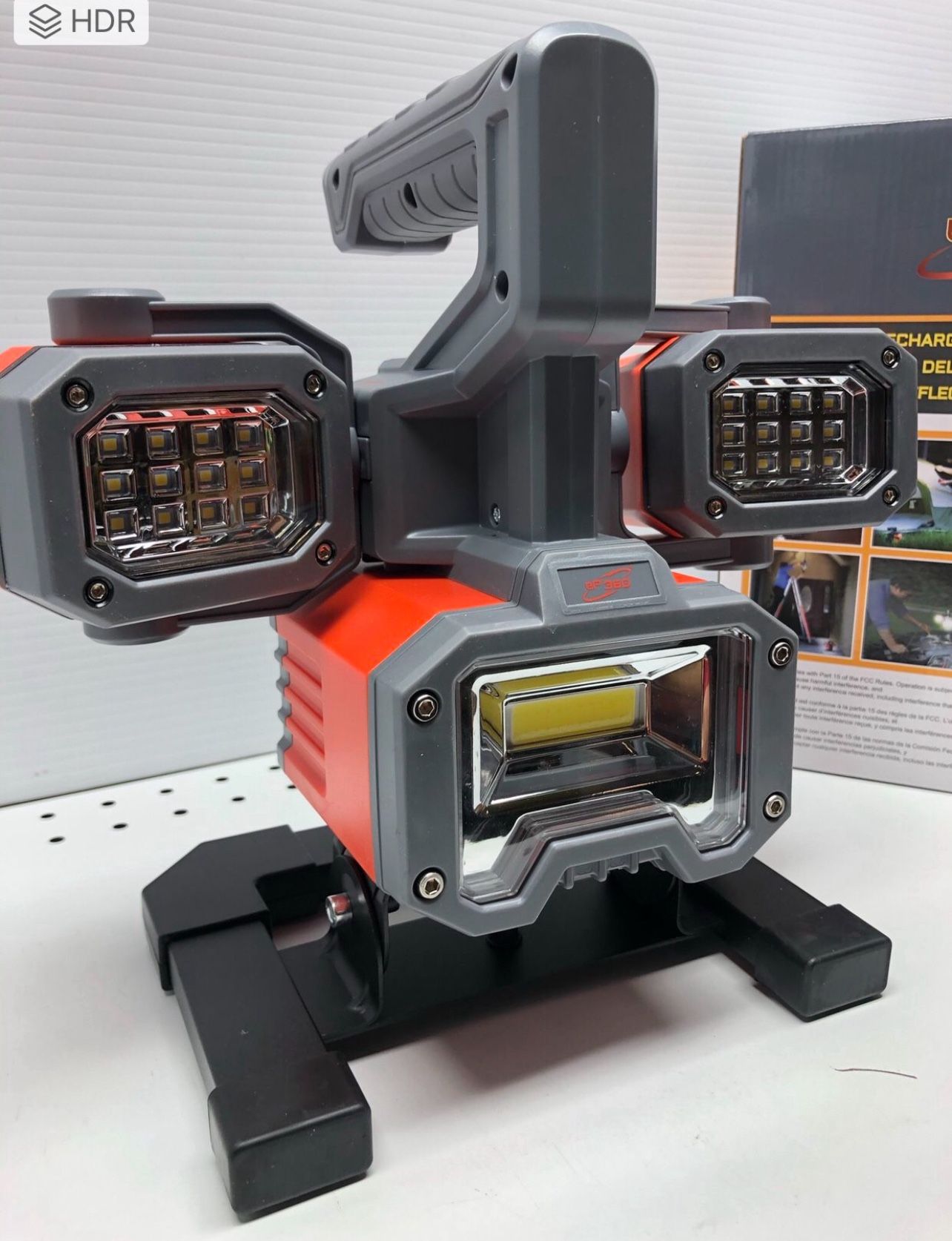 SIRIUS 2000 Lumens Rechargeable LED Worklight and Spotlight EP360